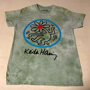 Designer tie die tee